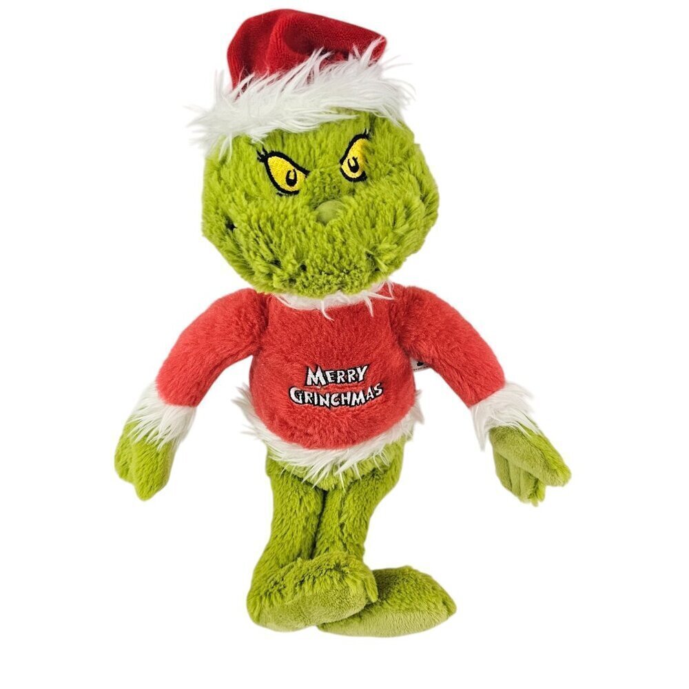 Aurora Dr. Seuss How The Grinch Stole Christmas MERRY GRINCHMAS 14” Plush